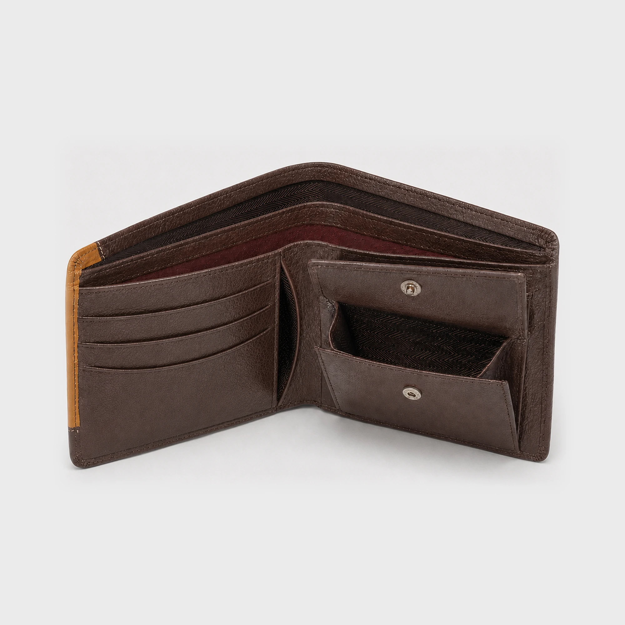 Rovex Bifold Leather Wallet Chocolate - DWR401C
